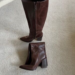 Women’s Brown Leather Boots